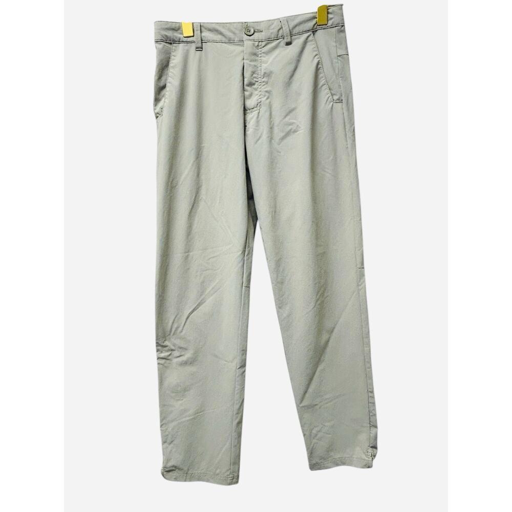 Oakley Men’s Beige Khaki Golf Pants 28x31 Flat Front Lightweight Casual Outdoor